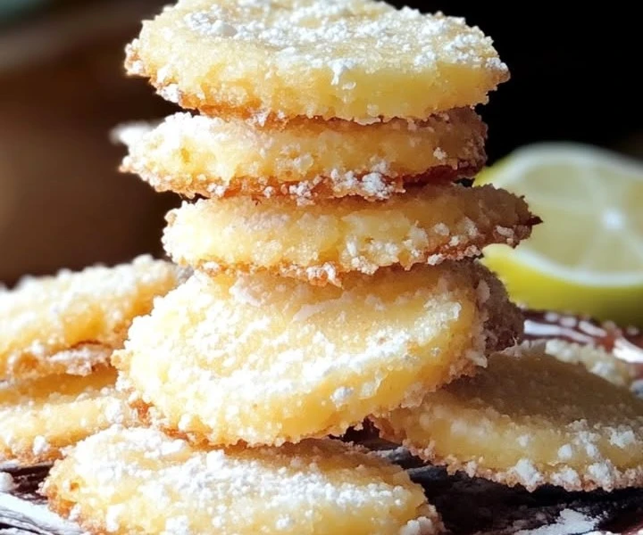 Galletas de coco y limón