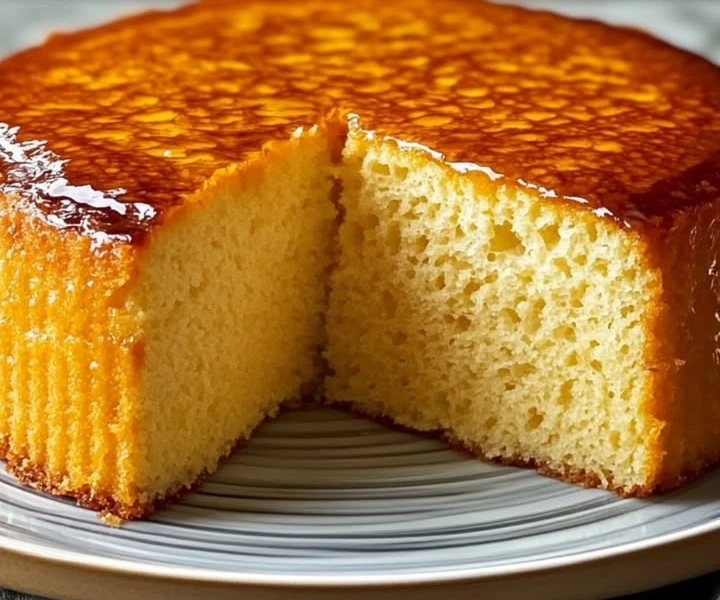 Fluffy Cake in the Blender