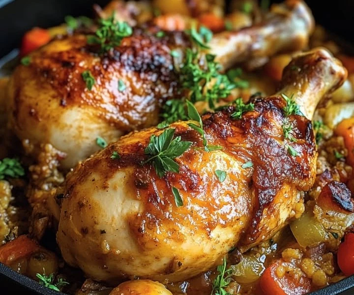 Estofado de pollo casero