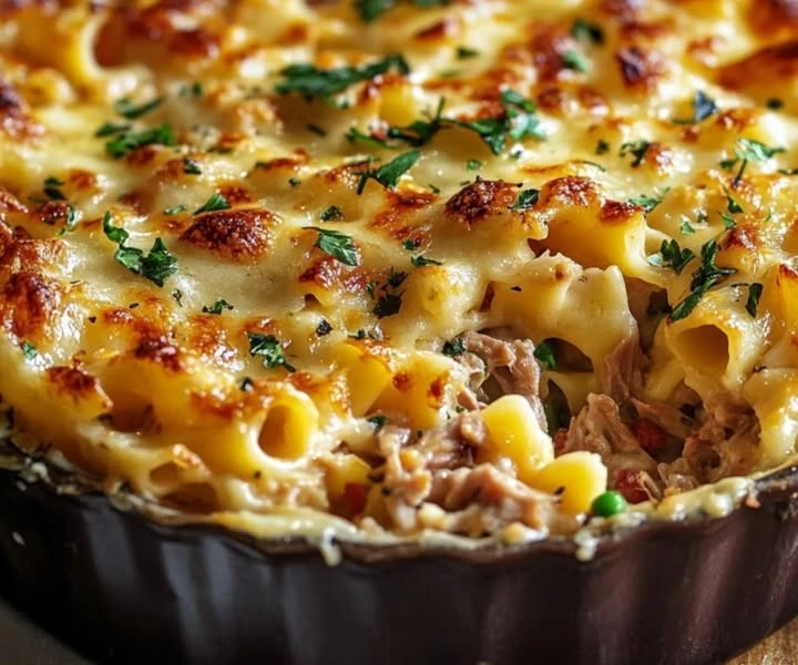 El Pastel de Pasta y Atún Más Fácil