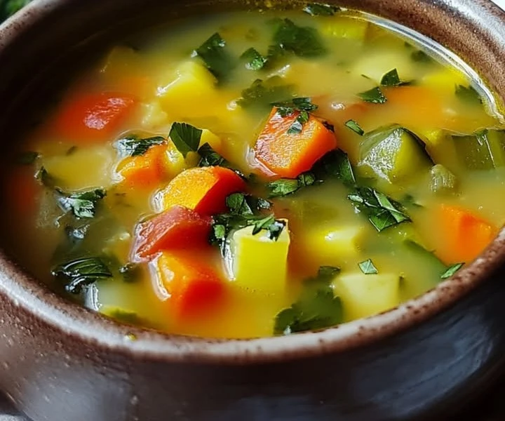 Sopa de verduras para quemar grasa